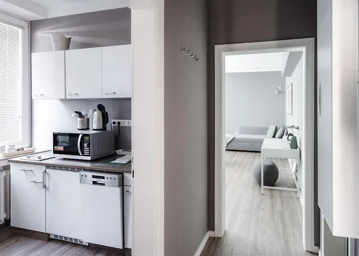 شقة Stylisches City-apartment 56 M² مونستر